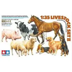 1:35 Diorama-Set Haustiere Set 2 (8)