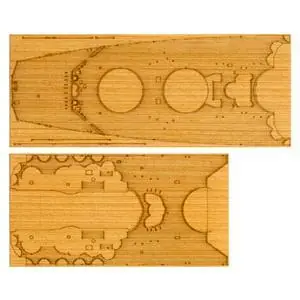 1:350 Yamato Holz-Deck Dekor