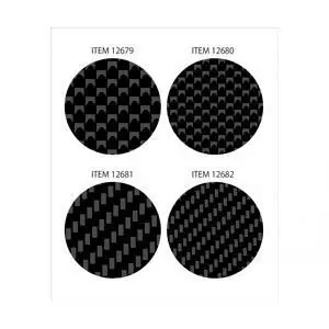 1:6/1:12/1:24 Carbon Dekor Glatt/Fein