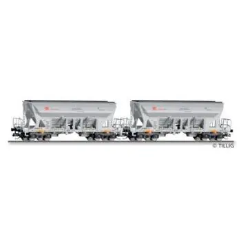 Güterwagenset HVLE / Holcim